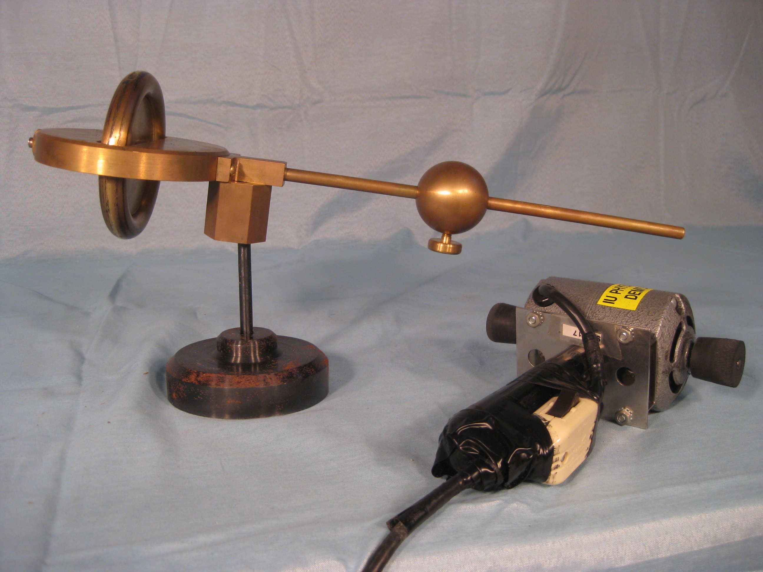 Gyroscope with counter weight. 2