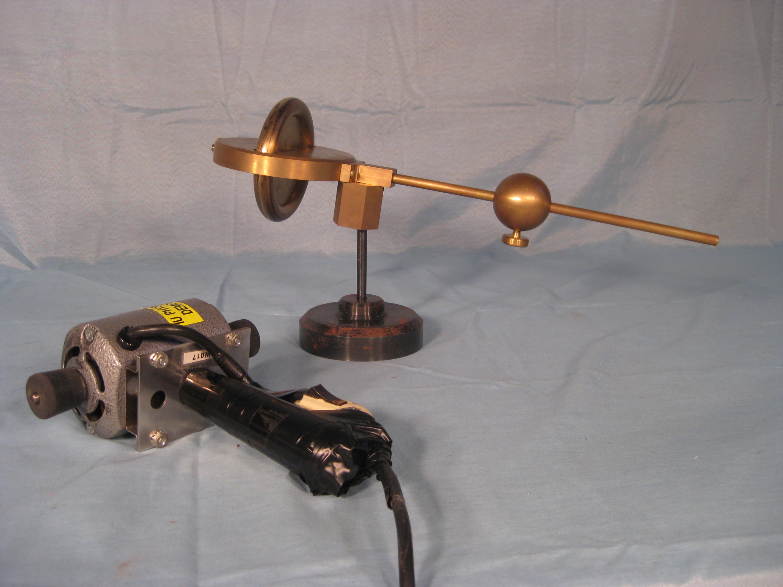 Gyroscope with counter weight. 3