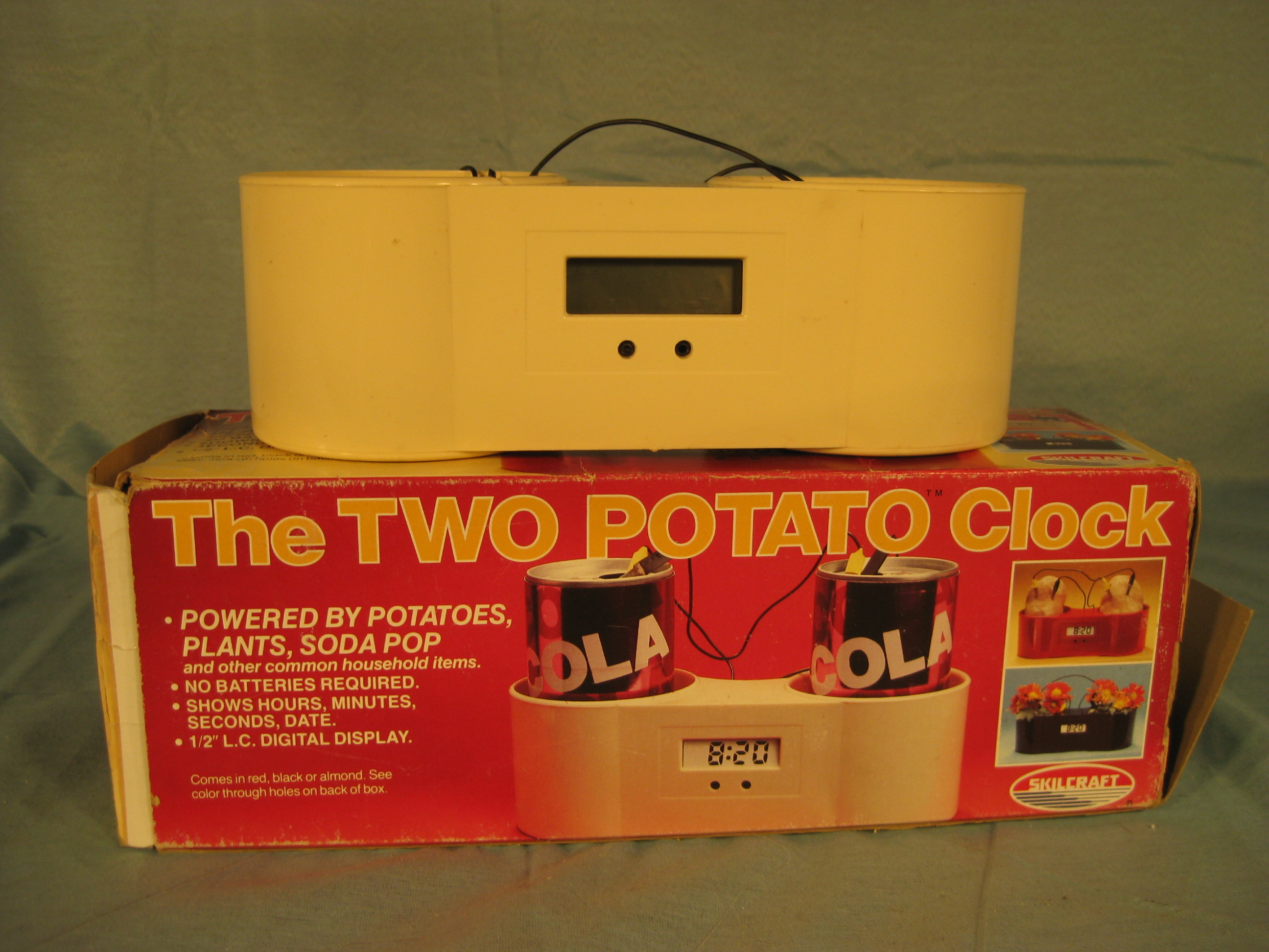 Two potato clock. 1